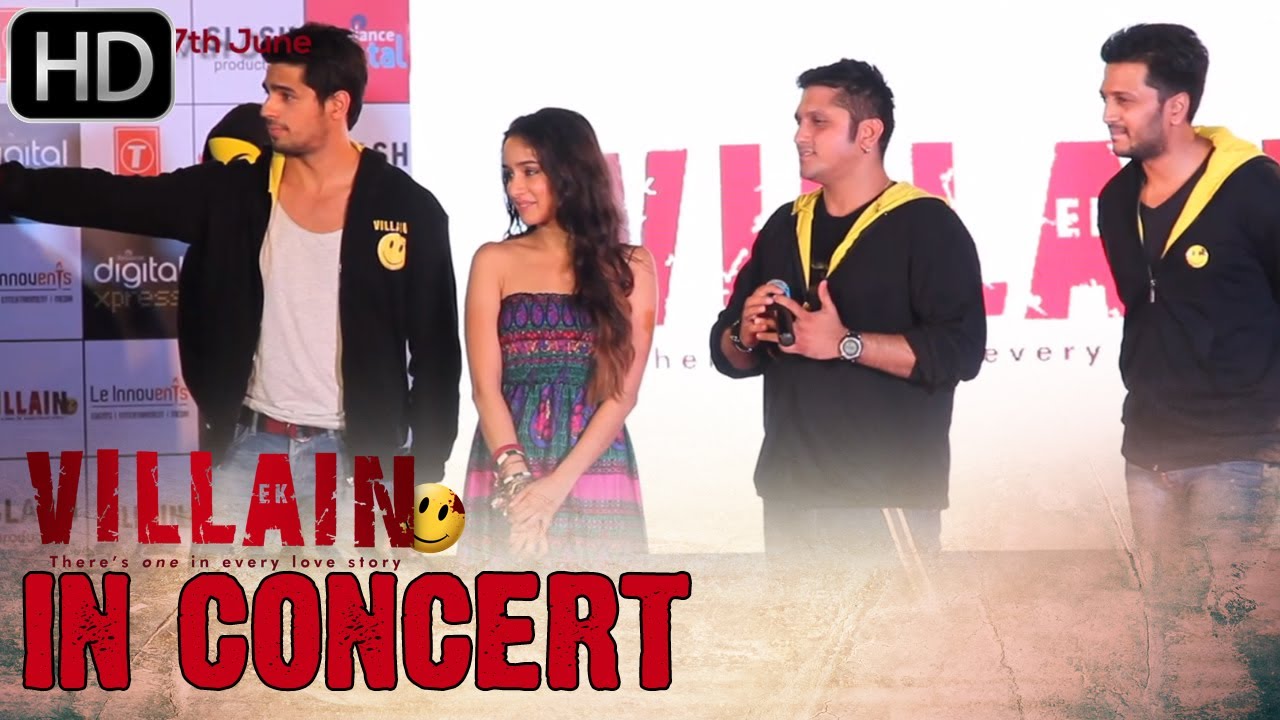 Ek Villain | Cast and Music Team LIVE at Concert