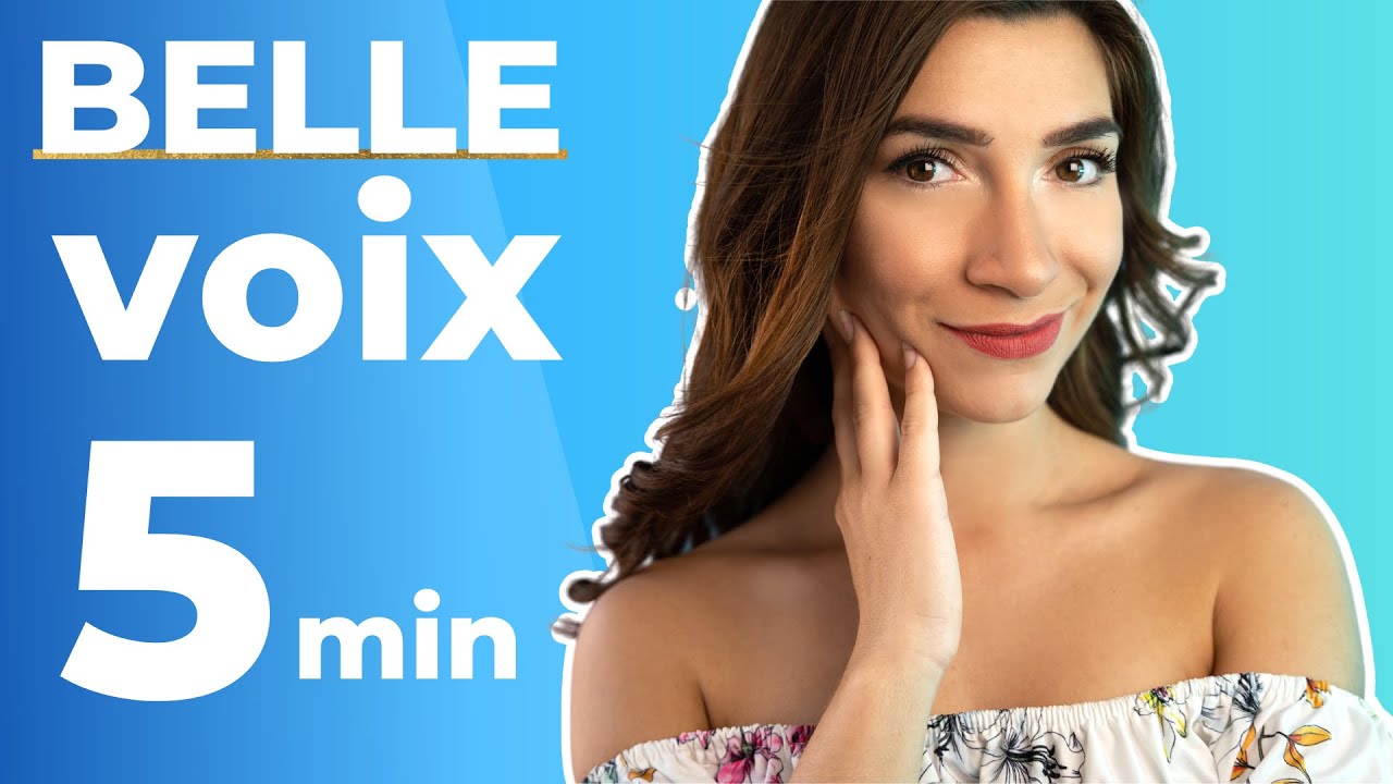 EXERCICE vocal pour avoir une BELLE VOIX, 5min top chrono !