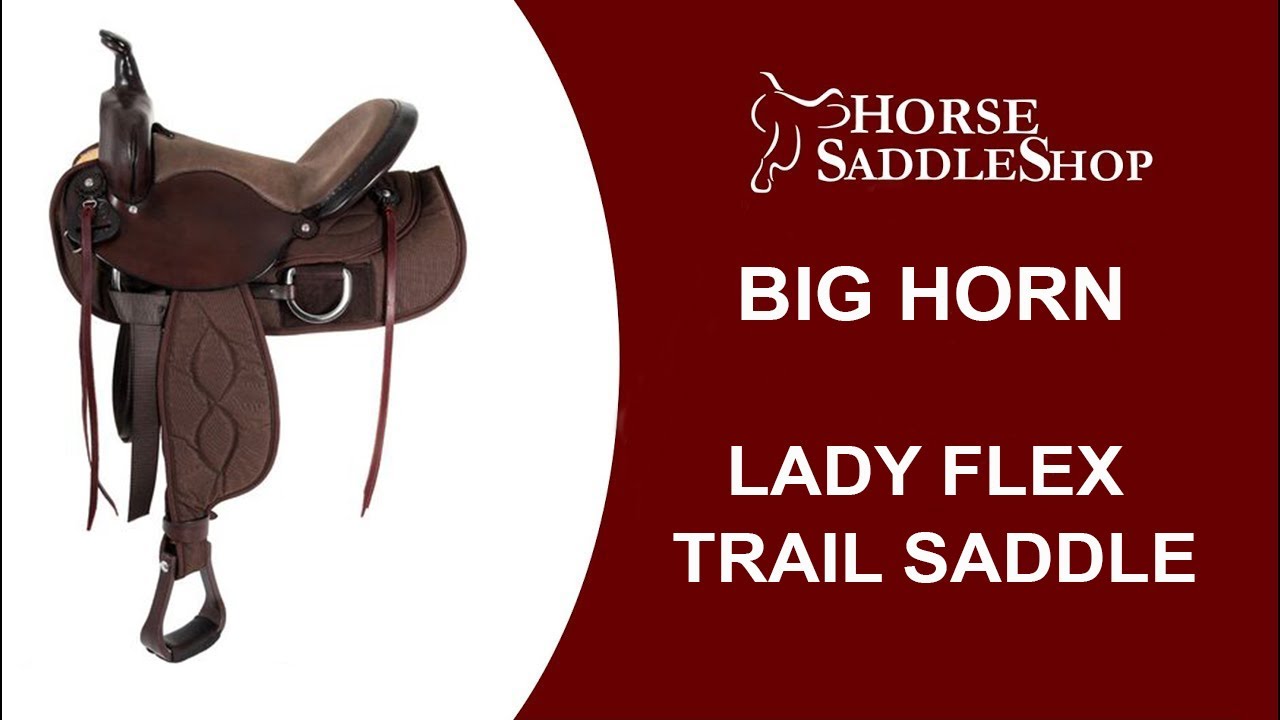 Big Horn Lady Flex Trail Saddle 323
