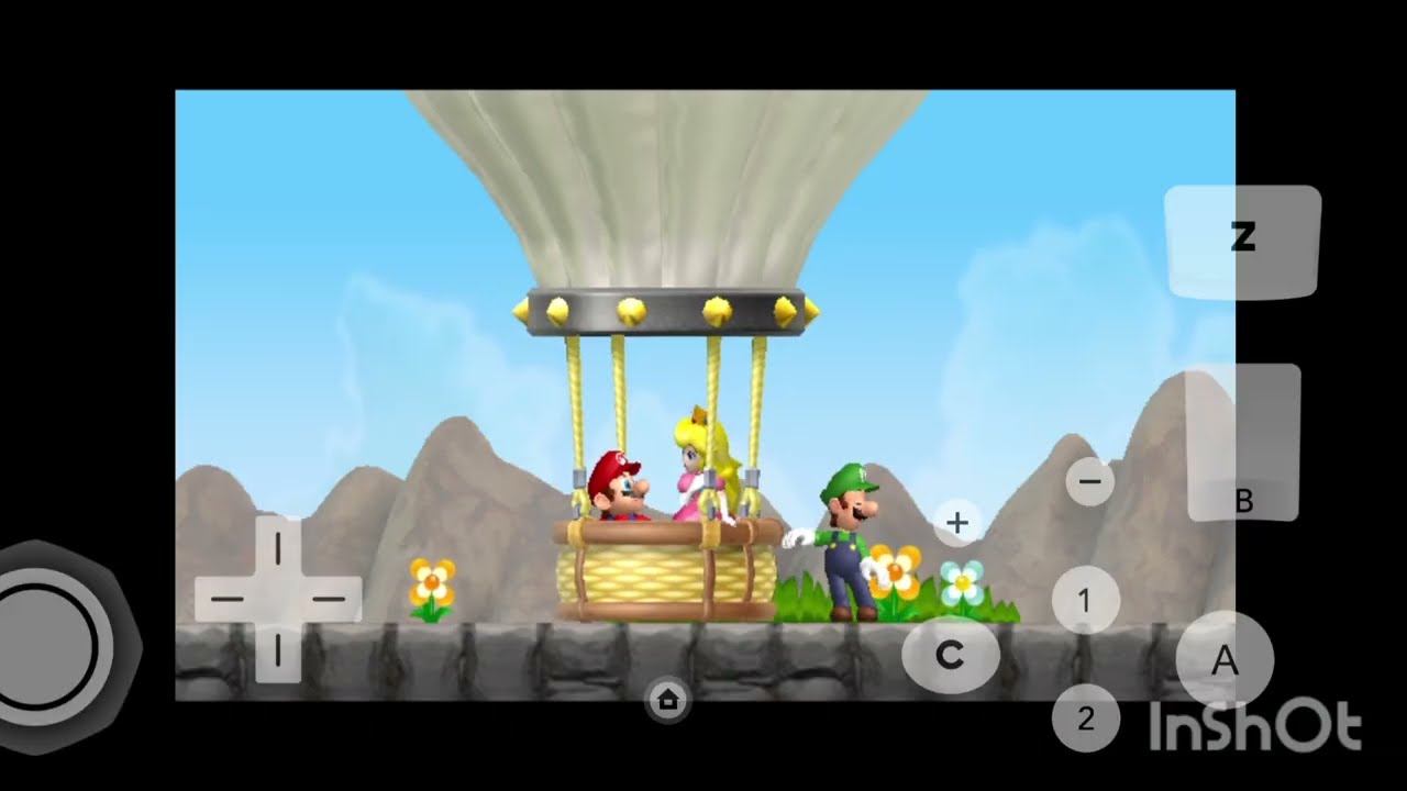 New Super Mario Bros Wii Final Castle + Ending