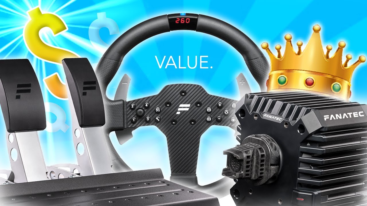 Recenzja NAJTAŃSZEGO pakietu symulator&oacute;w wyścigowych firmy Fanatec (400 USD)