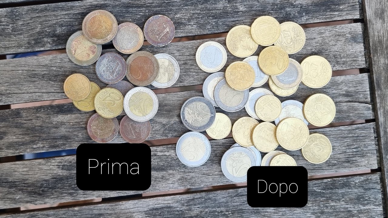 Come pulire le monete trovate in spiaggia con il  #MetalDetector ?