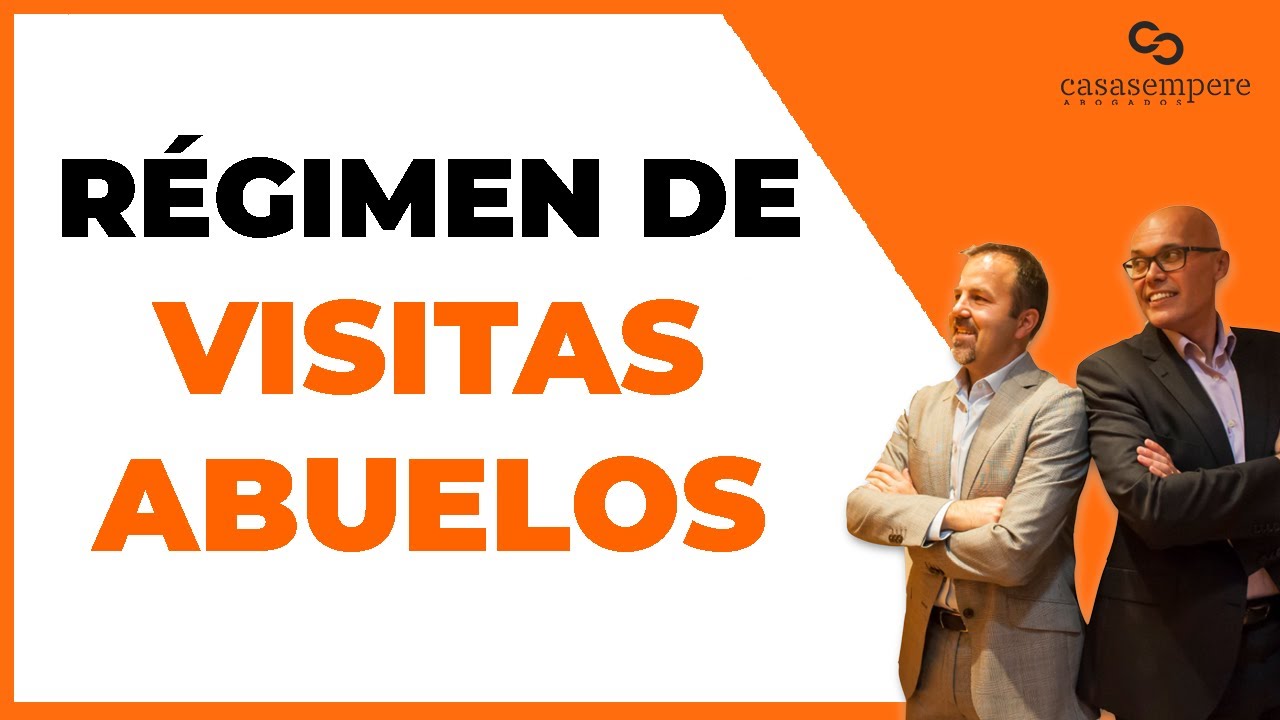 ▷ REGIMEN VISITAS PARA 👵🏼 ABUELOS 👴🏻 NO ME DEJAN VER A MI NIETO ✅