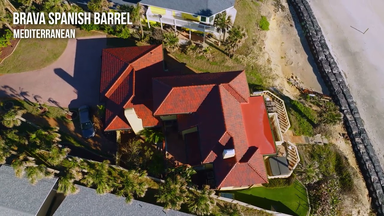 A Mediterranean-Style Roof for Coastal Living