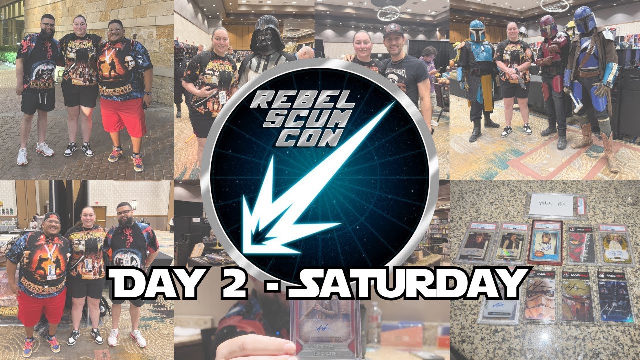 AMAZING Booth Highlights, Dave & Buster's After Party, Cosplay, & Patch Hunt | Rebel Scum Con Day 2