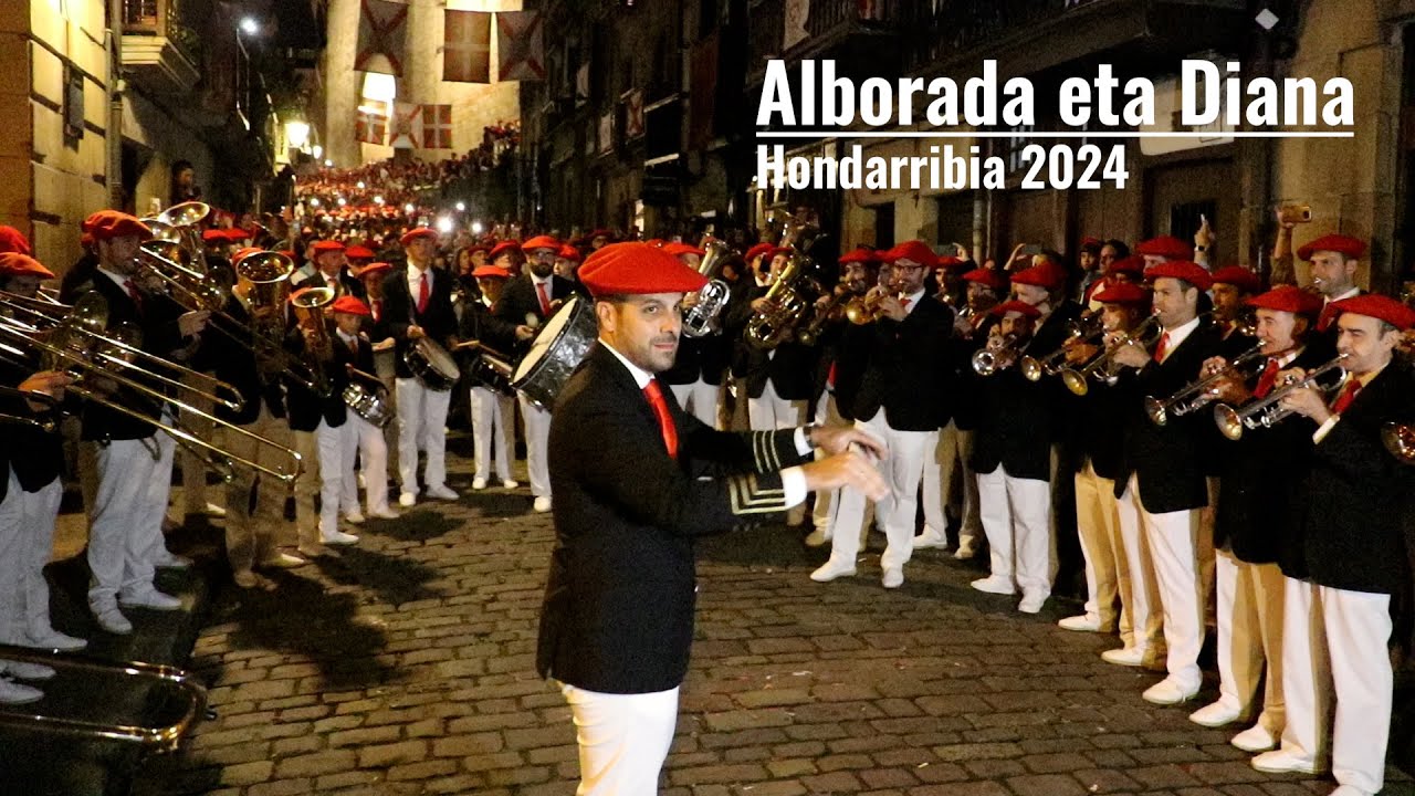 Alborada y Diana - Alarde Hondarribia 2024 | Txingudi Online