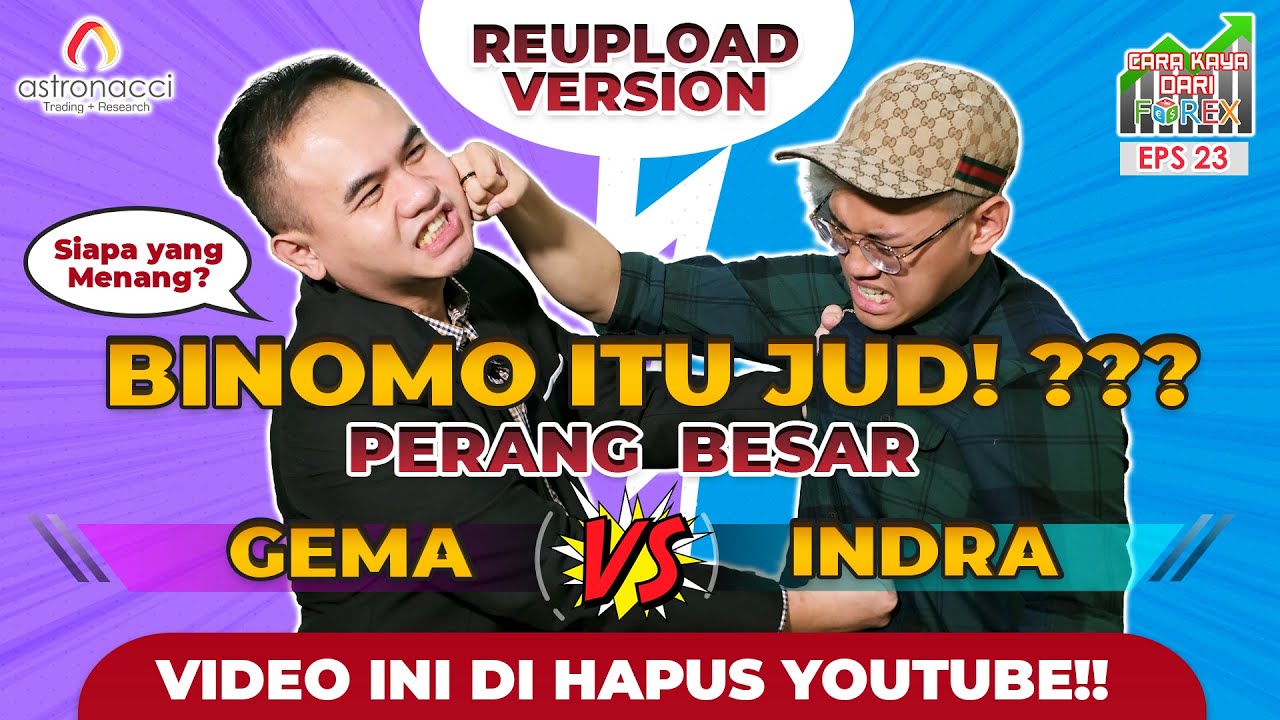 VIDEO INI DIHAPUS SAMA YOUTUBE, Binary Option JUD1???