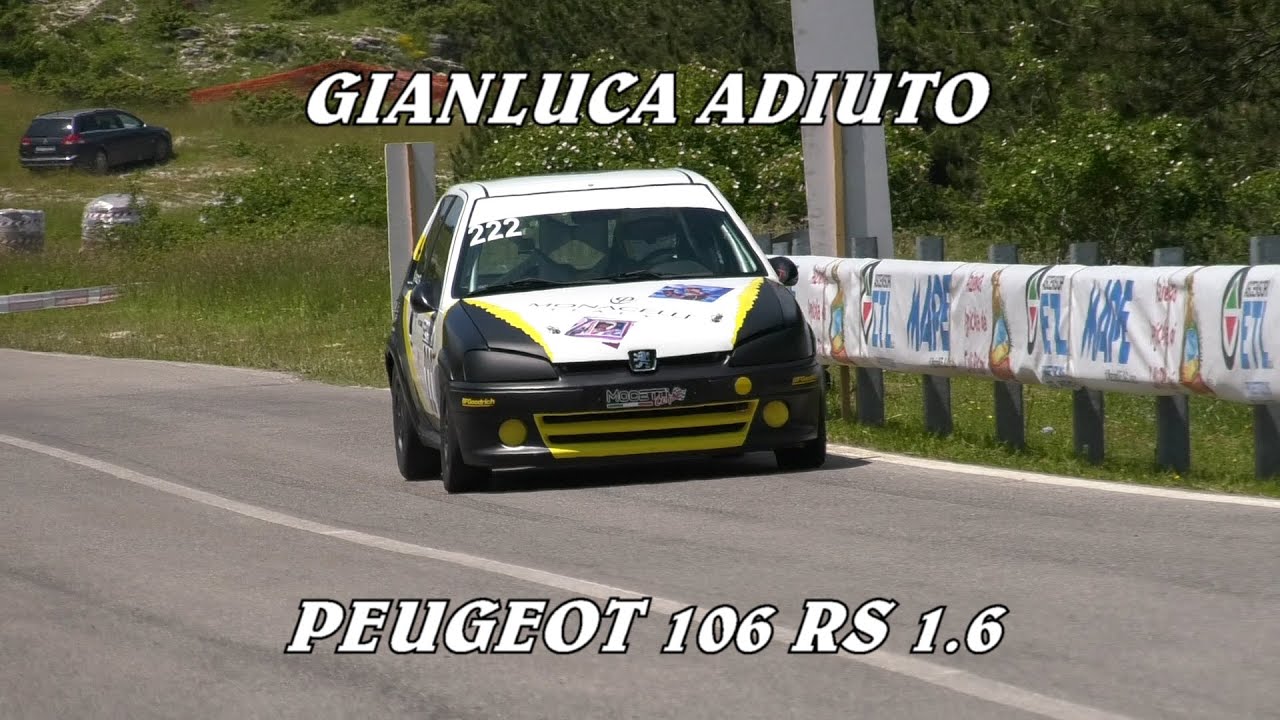 SALITA COPPA PAOLINO TEODORI 2023 | GIANLUCA ADIUTO | PEUGEOT 106 RS 1.6 | VIDEOCLIP