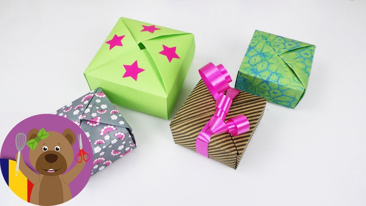 DIY Cutie Origami pentru cadouri – Superidee pentru cadouri și surprize hand-made