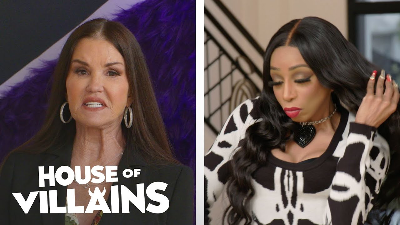 Janice Dickinson Judges the Villains' 'Walk of No Shame' in Runway Showdown | House of Villains | E!