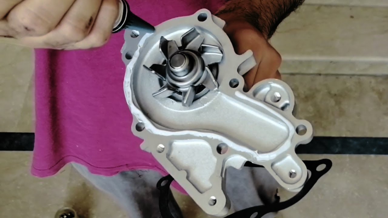 How to diagnose and replace a Bad Water Pump (Suzuki Cultus)