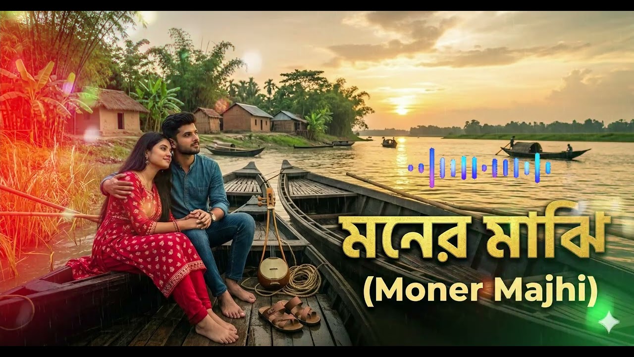 মনের মাঝি | Moner Majhi - Heart Touching Bhatiali | Traditional Bengali Folk | Bangla Baul Vibes