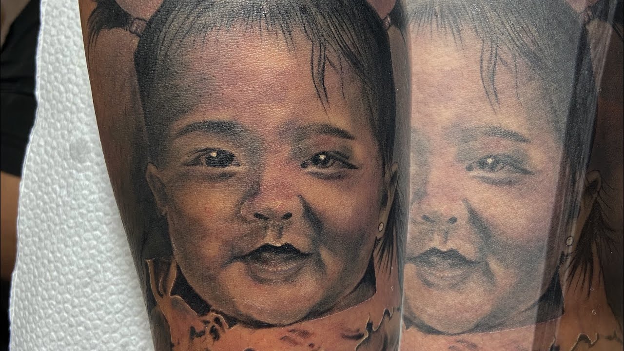 Portrait Tattoo Tutorial (tagalog) (realtime)