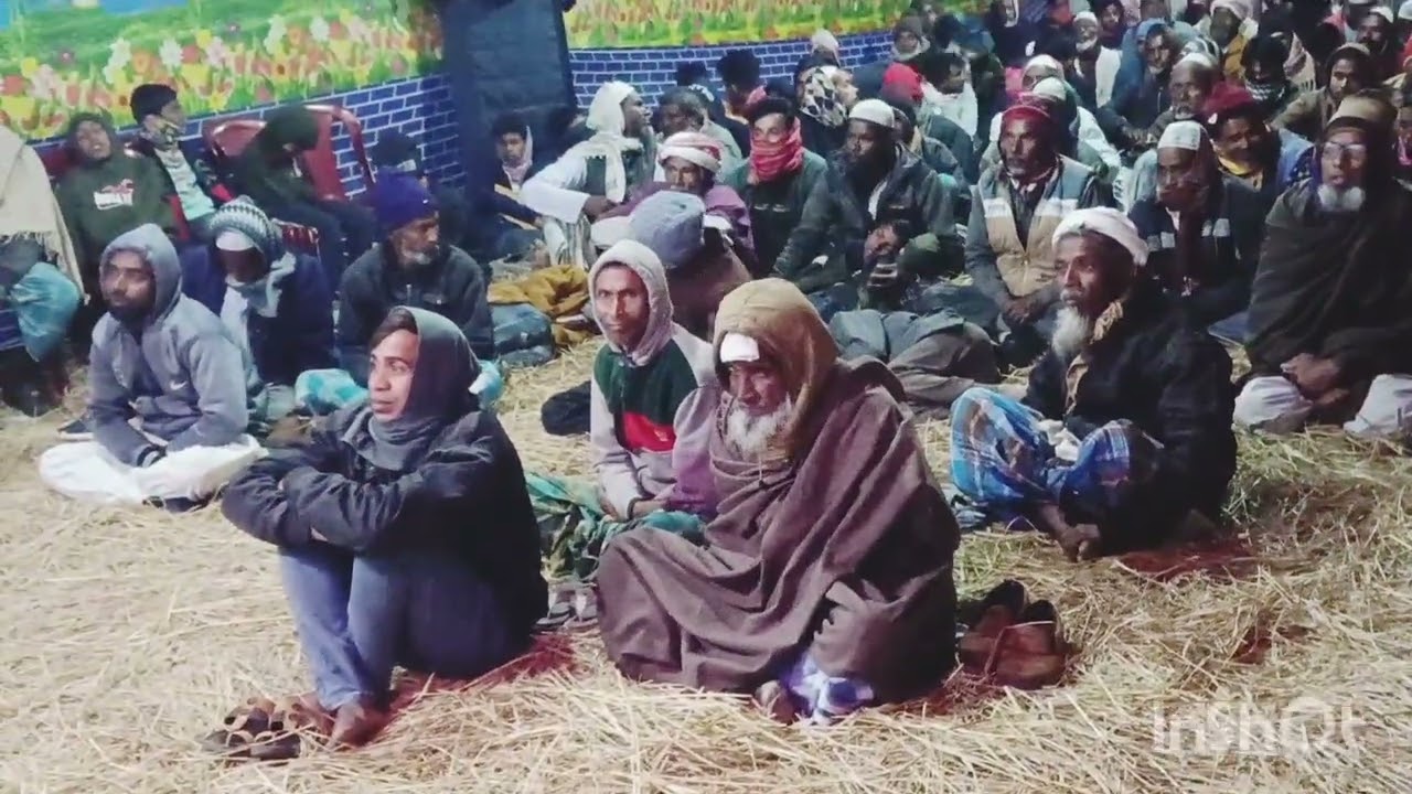 গোয়াল পারা কবরস্থানে উন্নতি কল্পে বয়ান করলেন মৌলানা আদিফ মুনজুর আলম ছুবুরী ছাহাব 