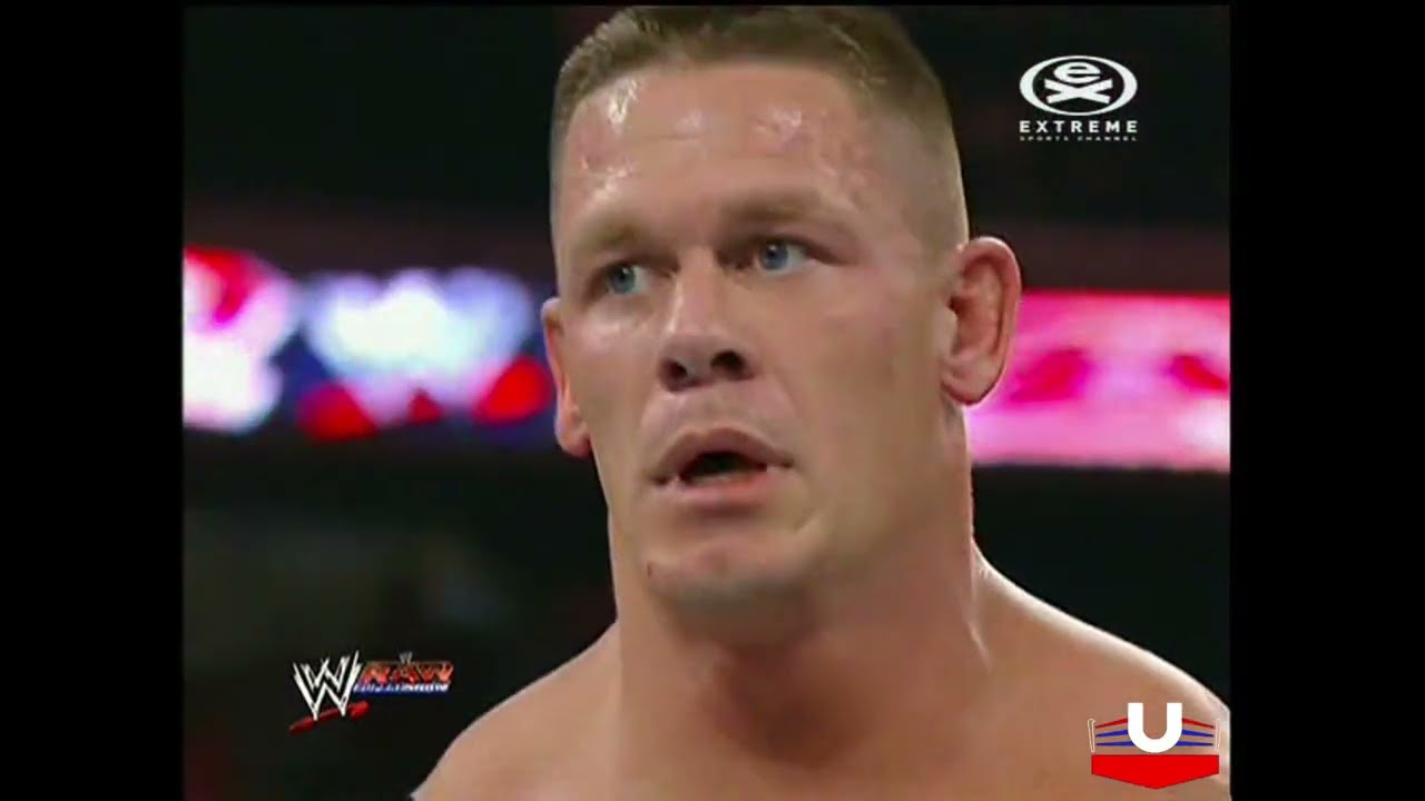 WWE Raw 19.03.2012: John Cena vs. Mark Henry - PL
