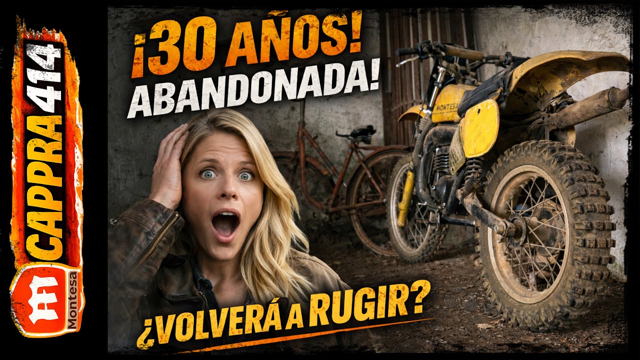 Encontramos una MONTESA CAPPRA 414 VE Abandonada&hellip; &iquest;Volver&aacute; a Rugir?