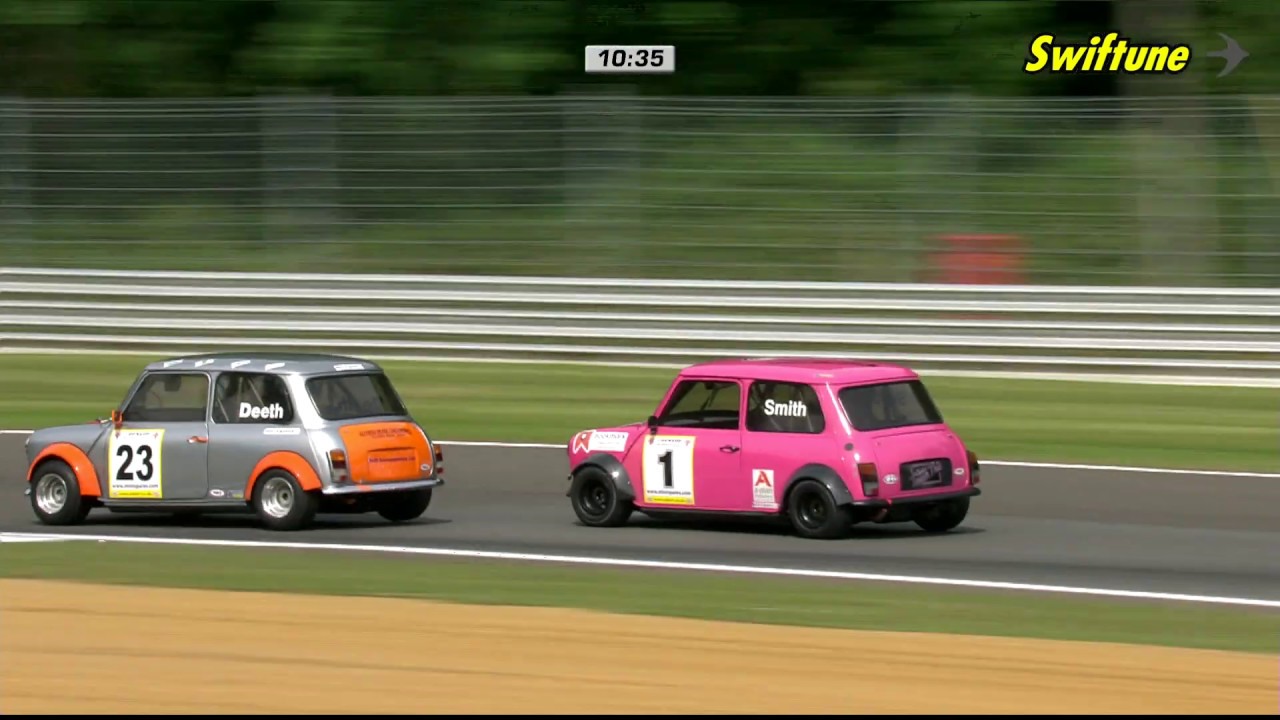 Mini Se7en and Miglia race at the Brands Hatch DTM