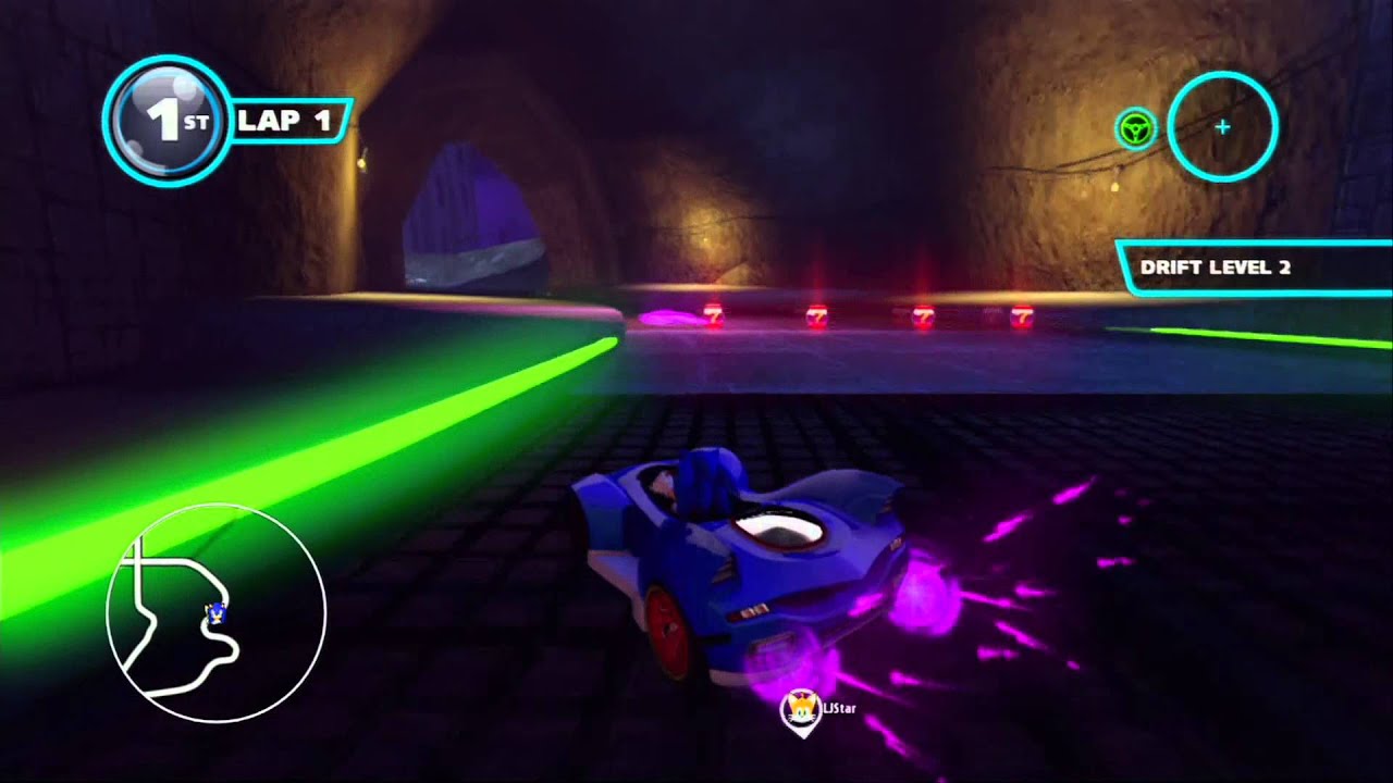 Sonic & All Stars Racing Transformed: Graveyard Gig (Nintendo Network) [1080 HD]