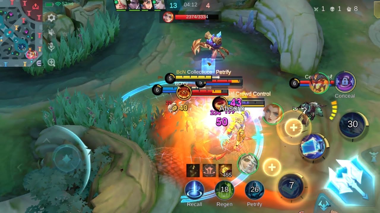 Thamuz X Faramis X Lolita VS Johnson combo Kadita