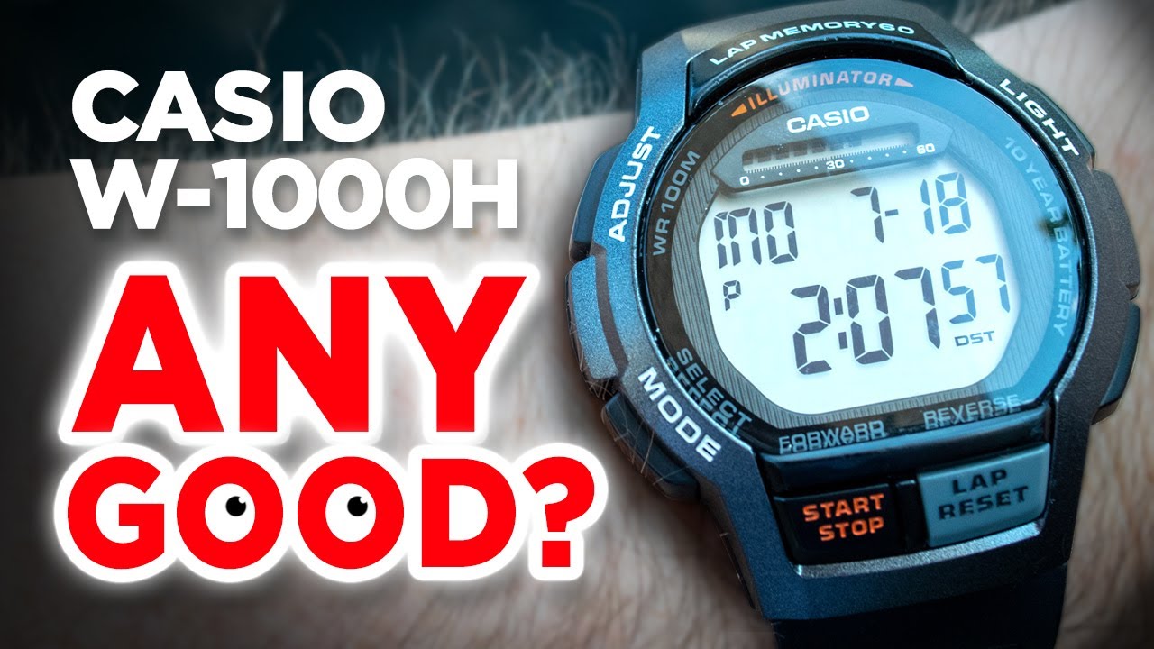 #CASIO W-1000H Hands on Review - Is this affordable sports watch from Casio any good?