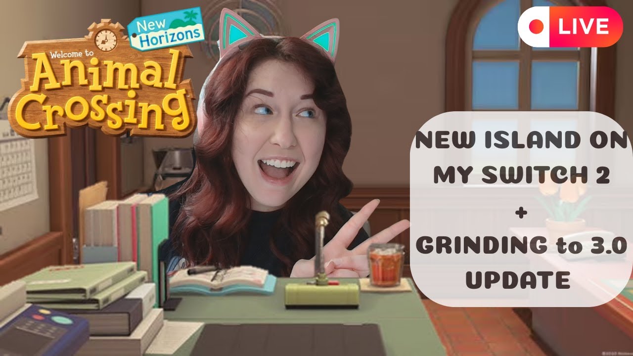 🔴 🦤🐾 let's get back to our SWITCH 2 ISLAND 🏝️ cozy acnh fun ✨