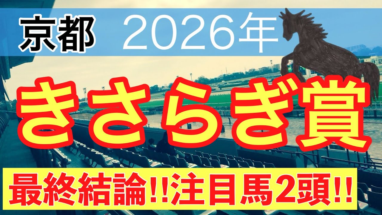 【きさらぎ賞2026】蓮の競馬予想(最終結論)