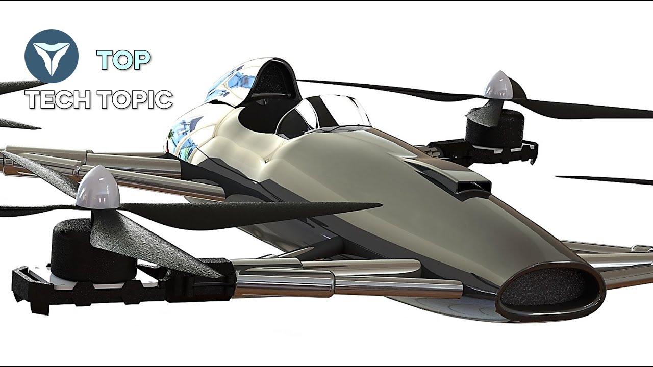 5 Star Wars-Style Manned Flying Drones #1 Human Flight Machine ▶ 4