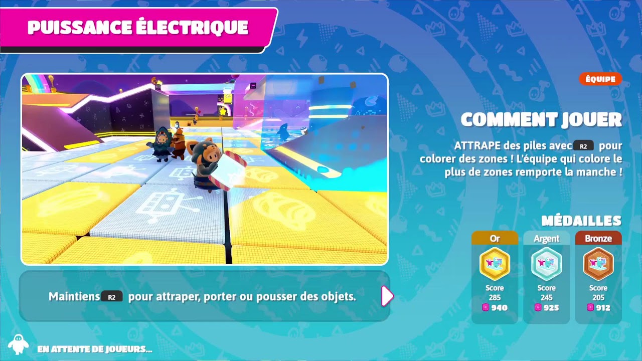 FALL Guys en équipe de 4