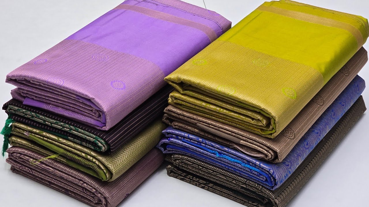 Self Brocade Semi Soft Silk Sarees || Budget Friendly Sarees Collections || Sirumugai 