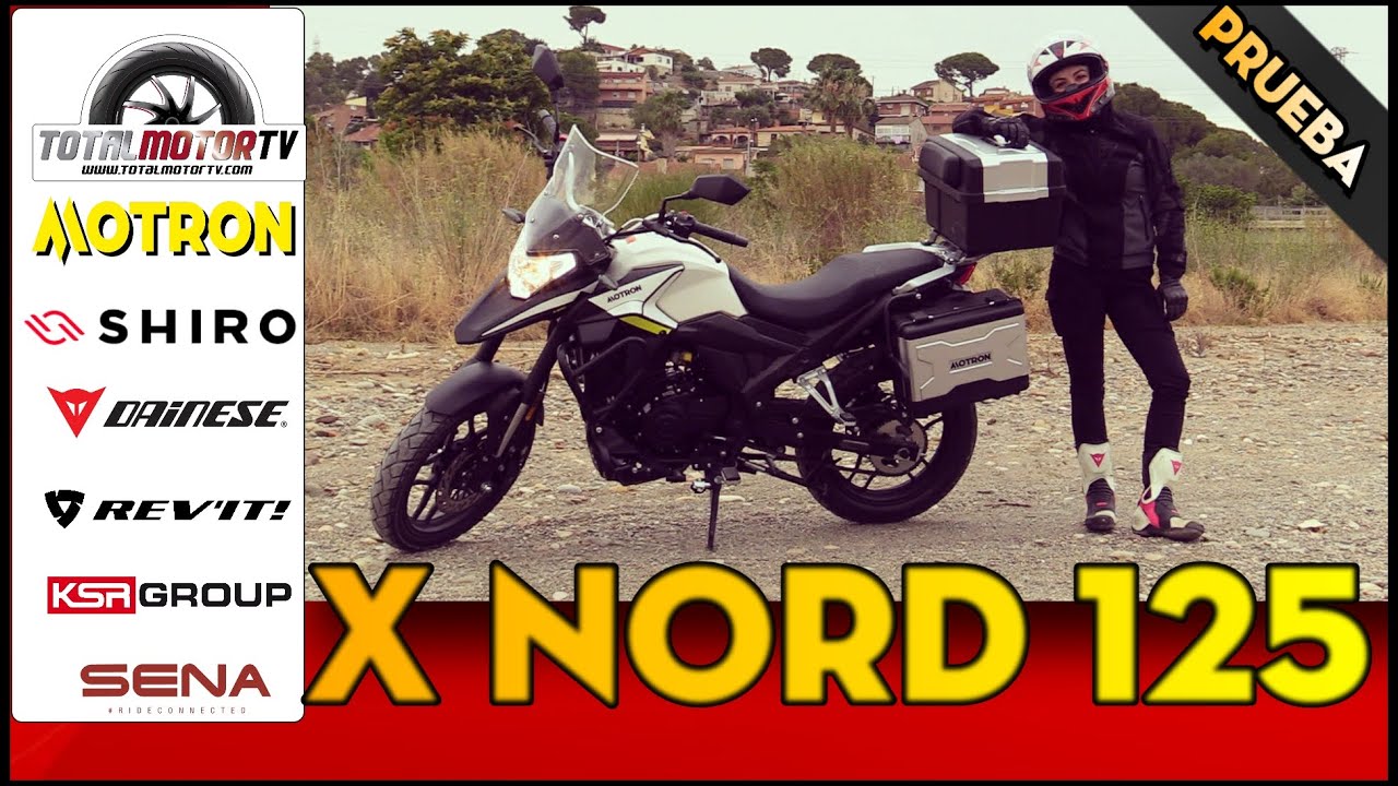 MOTRON X NORD 125 | Prueba / Test / Review en español | Total Motor TV