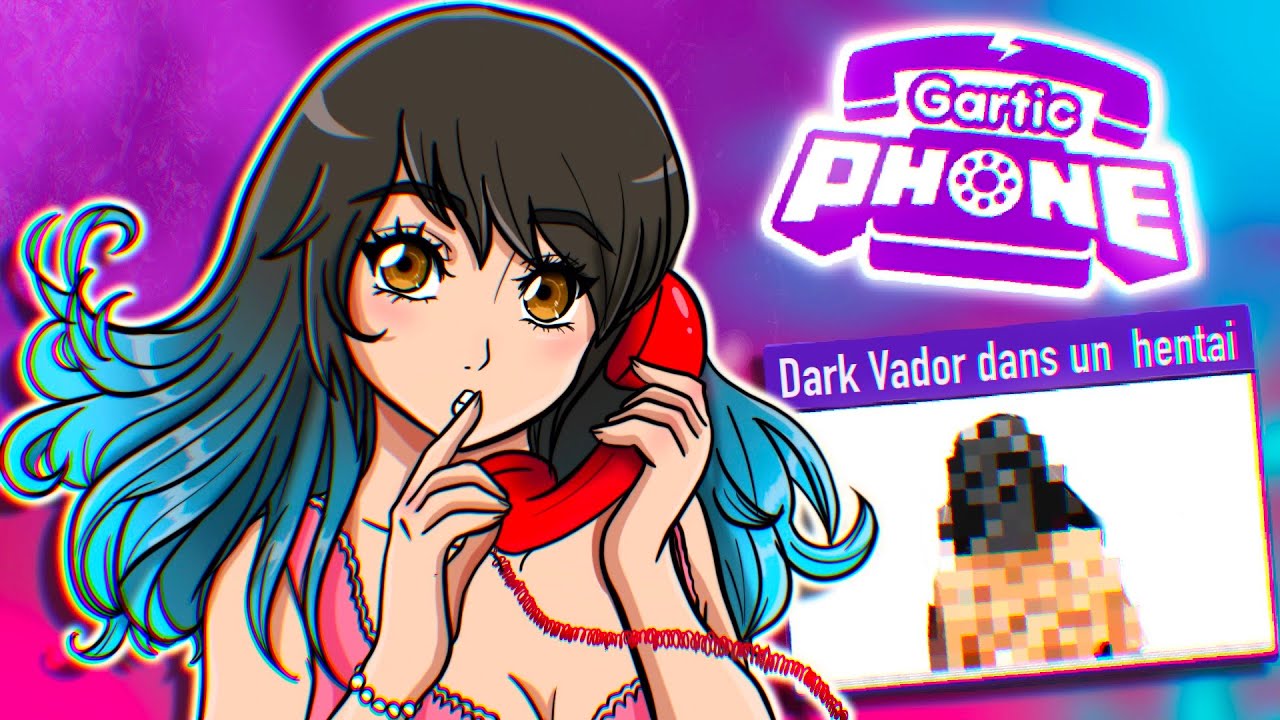 NOS DESSINS VONT TROP LOIN !! (Gartic Phone)