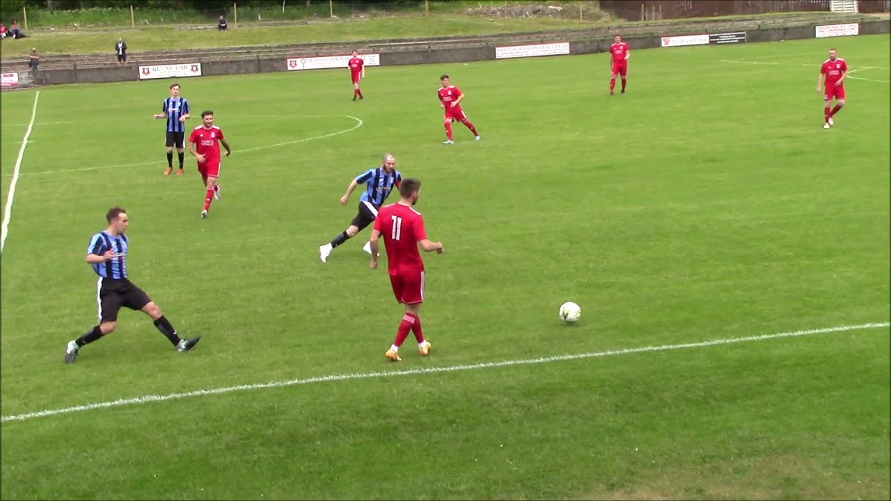 GLENAFTON ATH JFC v GIRVAN FC  HIGHLIGHTS