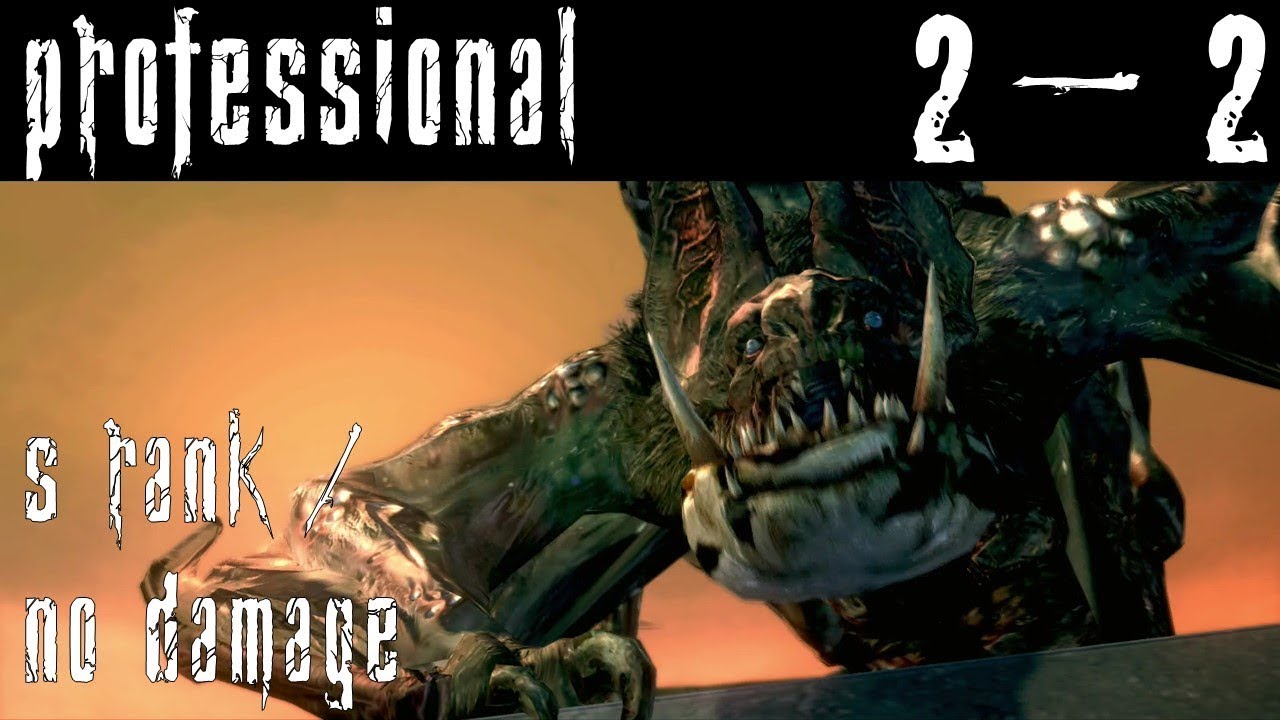 Resident Evil 5 HD | Chapter 2-2 | Professional No Damage S-Rank Walkthrough [Using ∞ Upgrades]
