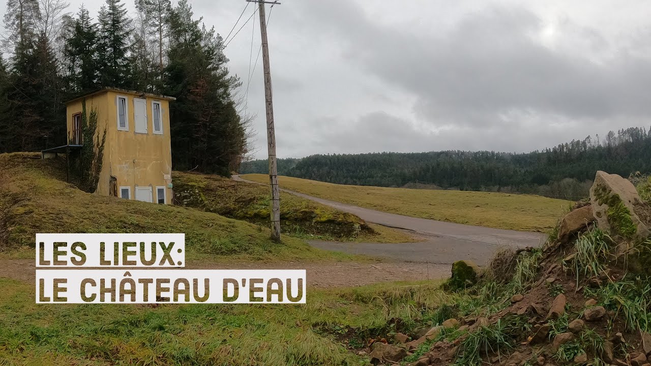 Affaire Grégory Villemin • Le château d'eau • Les lieux