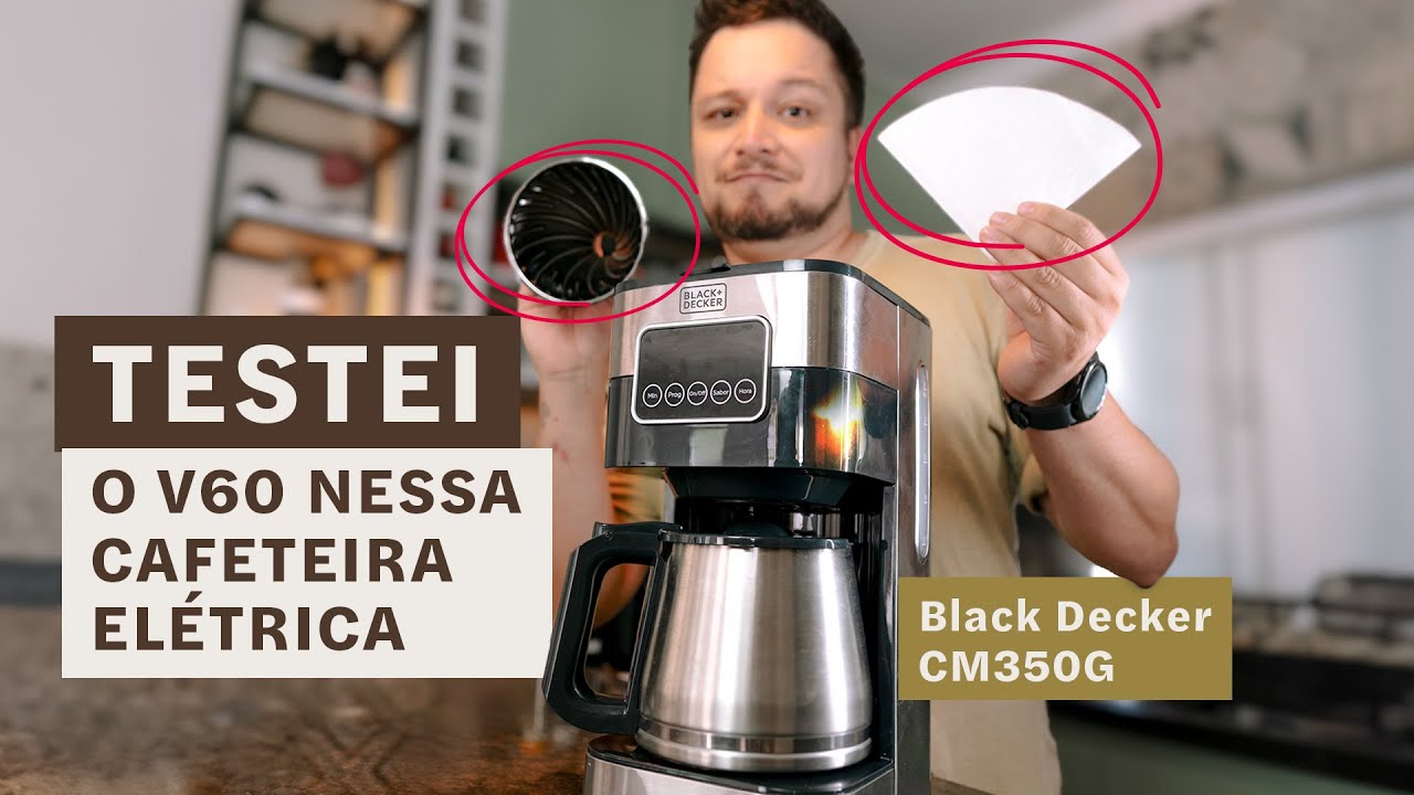 REVIEW COMPLETO DA M&Aacute;QUINA BLACK DECKER CM350G | CAFETEIRA EL&Eacute;TRICA PROGRAM&Aacute;VEL