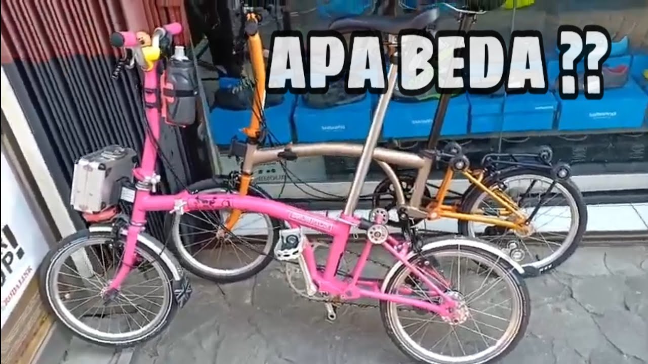 PERBEDAAN 3SIXTY DAN BROMPTON !! SAMA ?