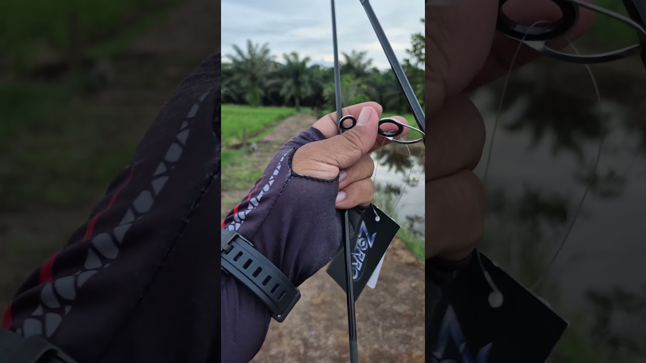 review joran zoro louyi 6-12lb panjang 168 solid carbon 
