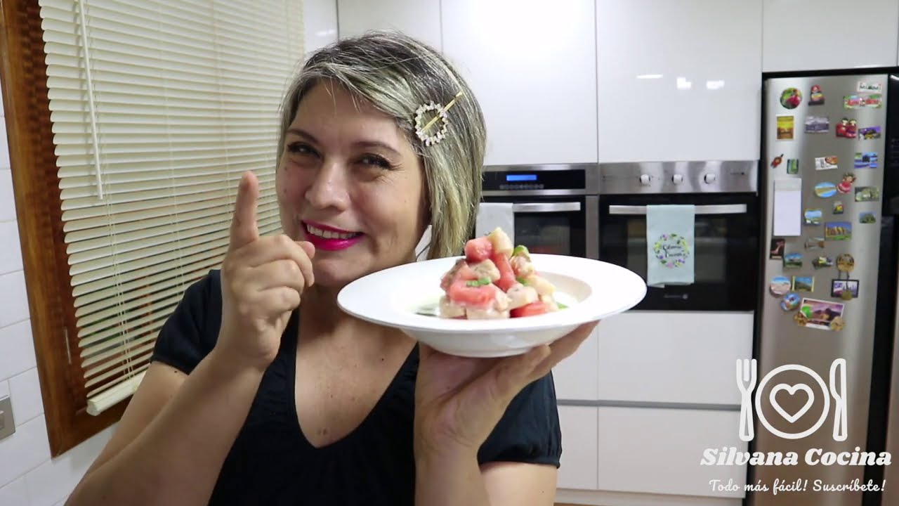CEVICHE DE REINETA Y SANDIA  BY SILVANA COCINA