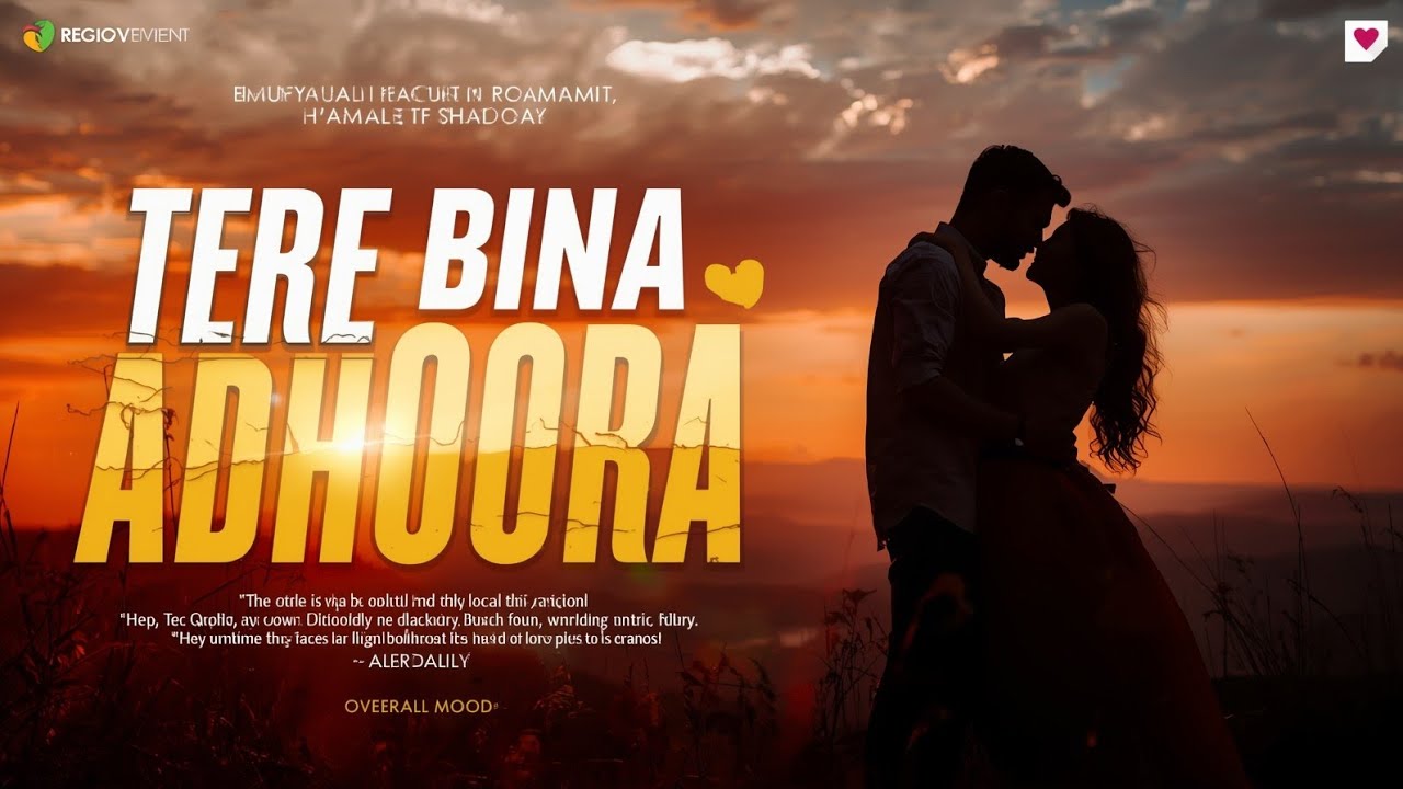 Tere Bina Adhoora Sa Main ❤️ | New Hindi Romantic Song 2026 | Heart Touching Love Song