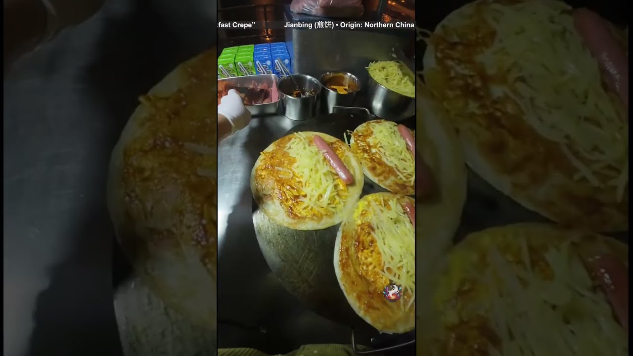 🔴 Jianbing (煎饼) | Tianjin Breakfast Crepe | POV Chinese Street Food Live