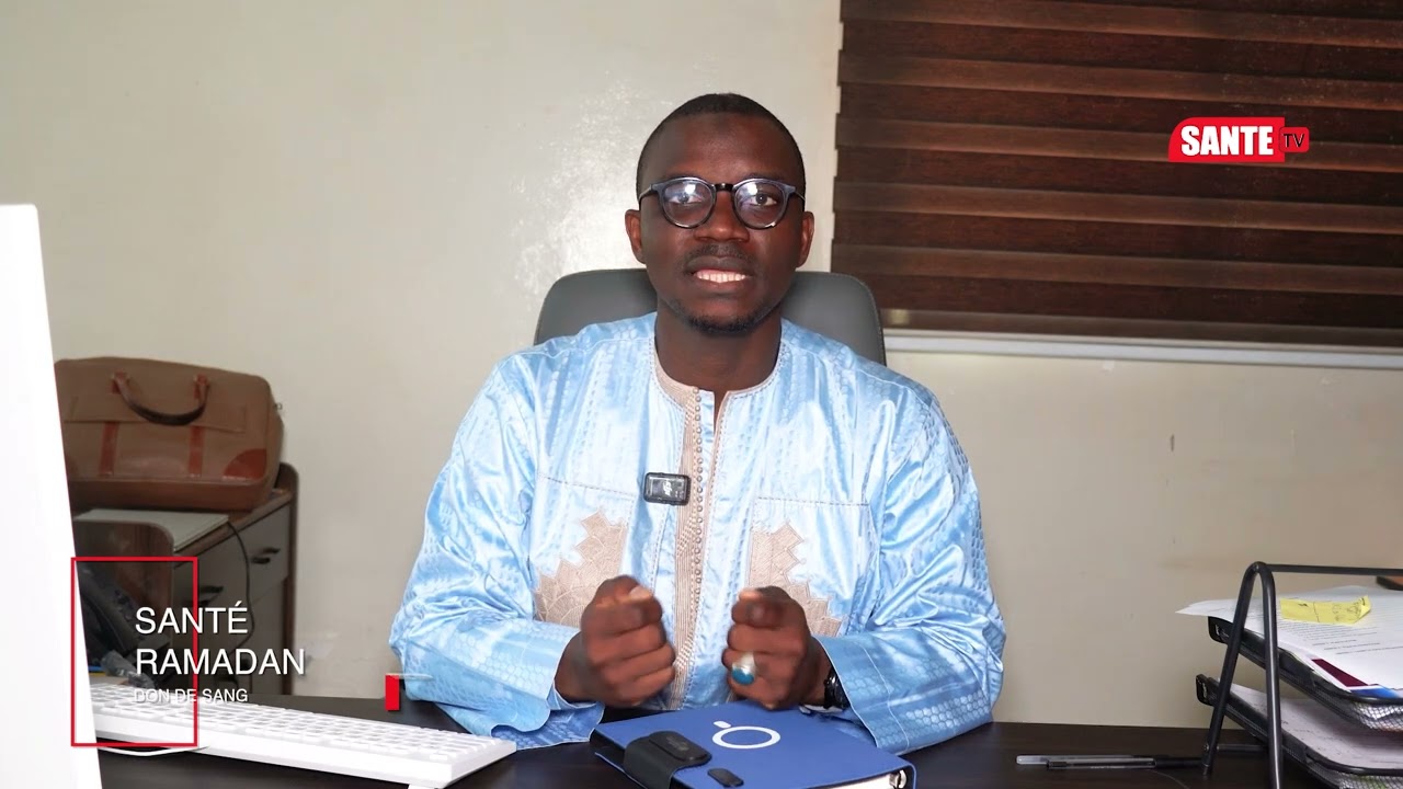 Rappelons-nous d'un geste simple mais vital : #le_don_de_sang. ‎#Le_directeur_du_CNTS met l'accent: