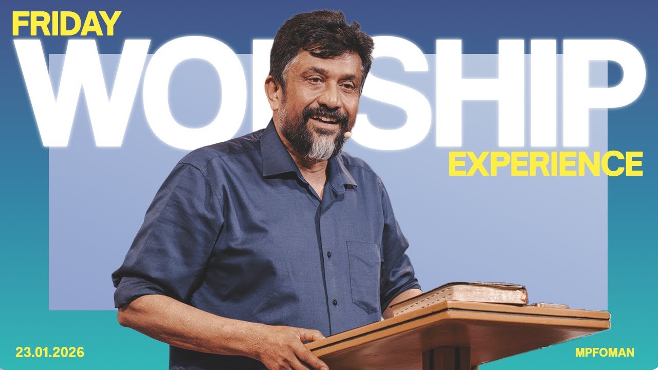 The Counsel Of? | Friday Worship Experience | Pr. Saji Andrews | 23rd January 2026