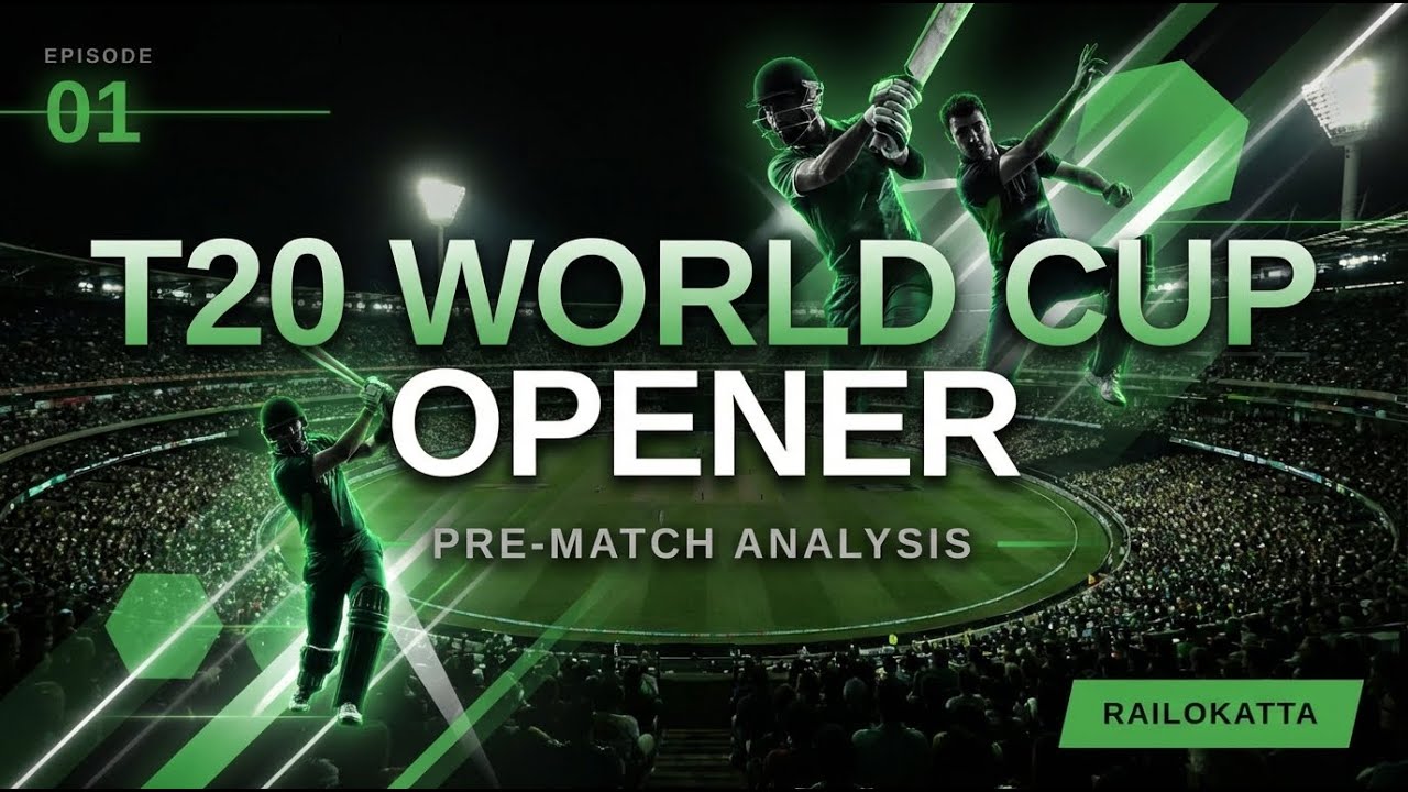 T20 World Cup 2026 Special | Railokatta Episode 1 | Railokatta Team Analysis