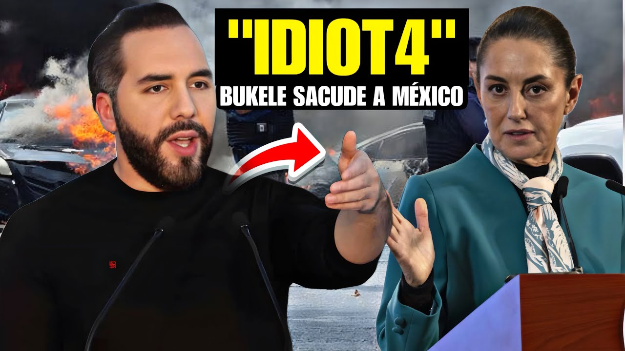 Bukele SE PRONUNCIA ante la SITUACIÓN en México y le dice sus VERDADES a Sheinbaum