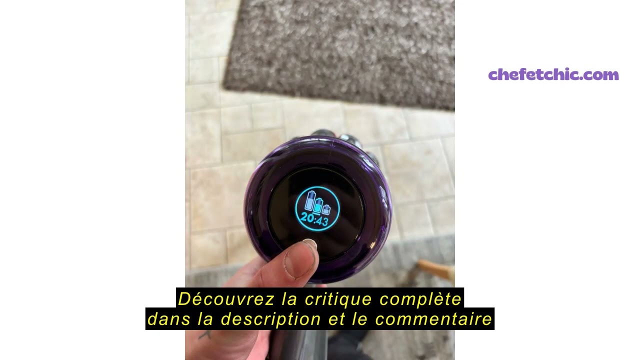 Avis sur la Dyson V11™ Advanced Aspirateur sans Fil – 200 Airwatts, 60 Min d’autonomie, Technologie