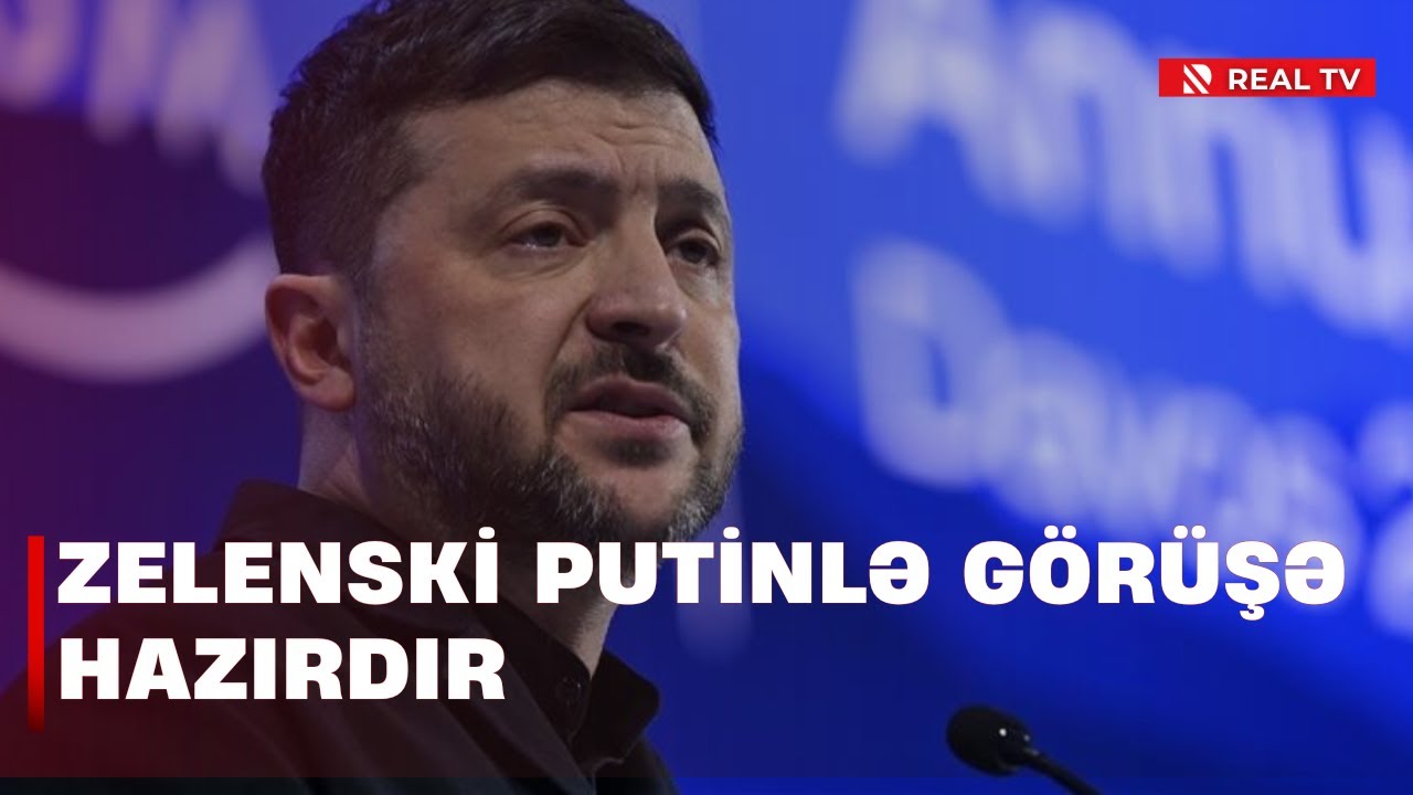 Zelenski Putinlə görüşə hazırdır / Ərazi məsələləri və Zaporojye AES müzakirə oluna bilər