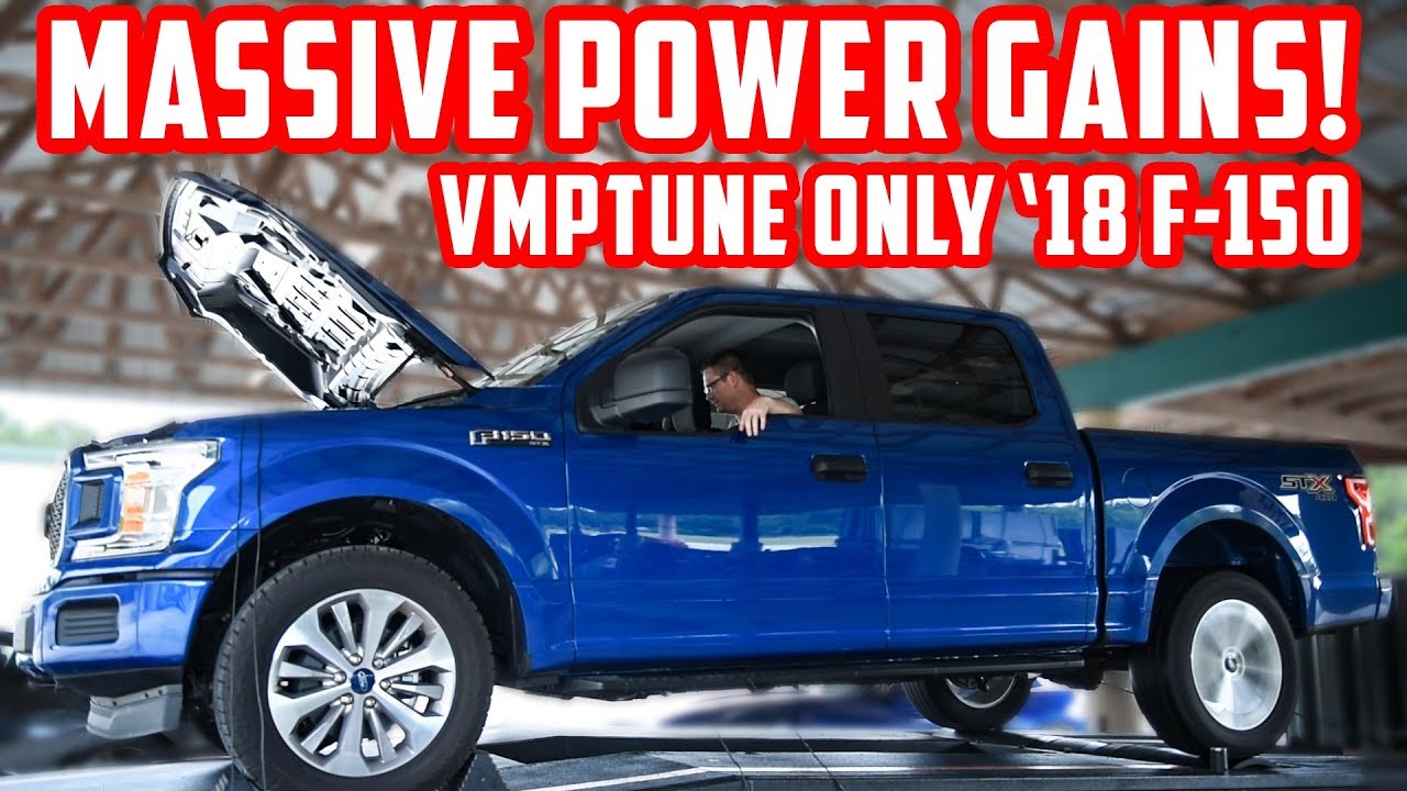 Увеличение мощности Flex-Fuel с настройкой VMP: 2018 F-150 5.0 л