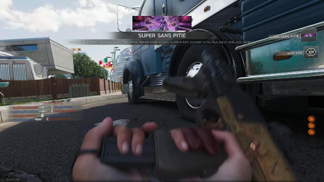 Game Call of Duty Partie 13 kills sans mourir