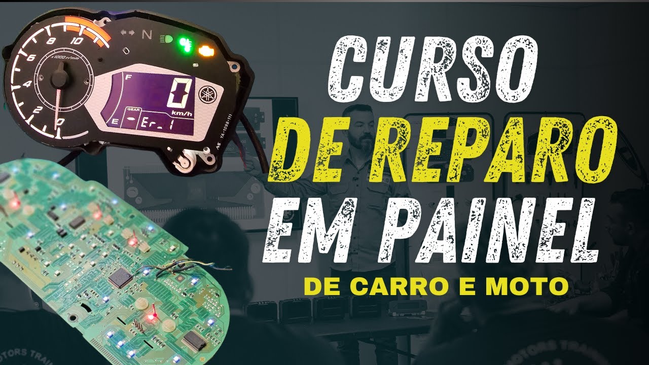 Curso de Reparo em Painel de Carro e Moto | Personalização e Programação