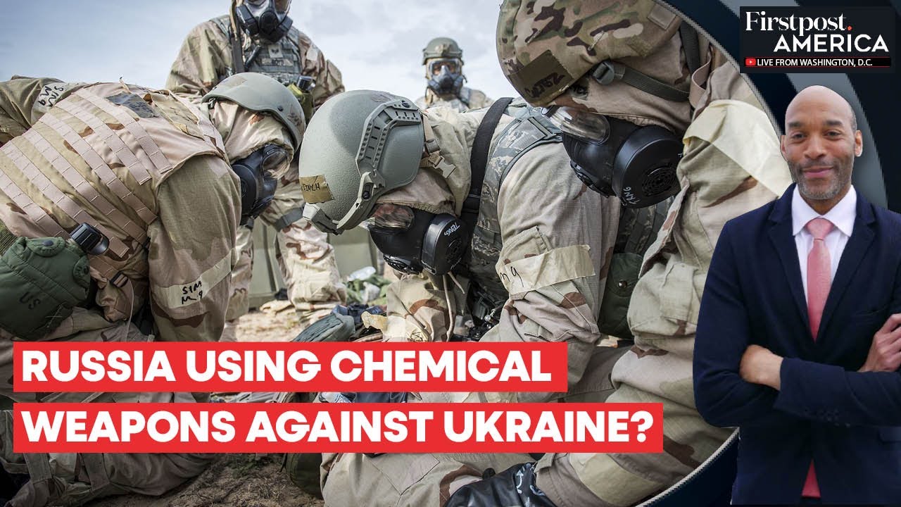 US Claims Russia Using Chemical Weapons Against Ukrainian Troops | Firstpost America